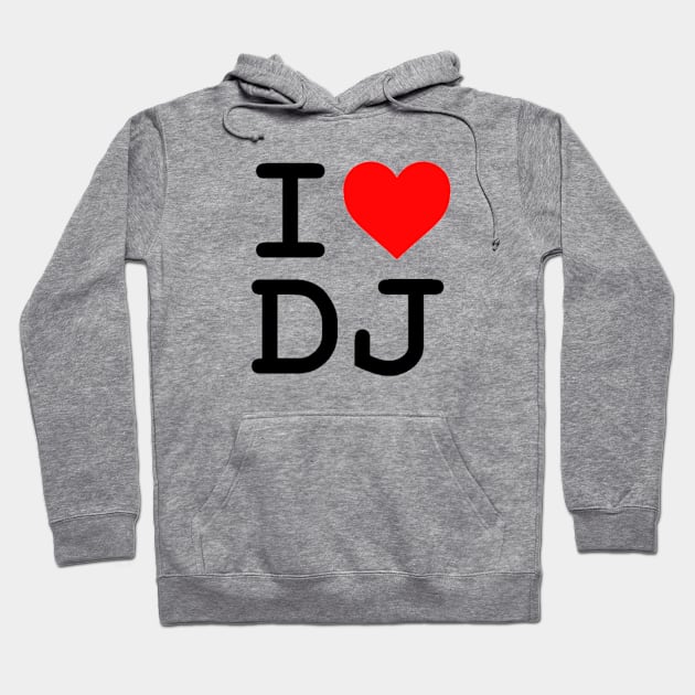 I love DJ LeMahieu Design Hoodie by Bleeding Yankee Blue